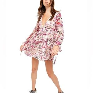 Free People Closer to the Heart Mini Floral Dress Size XS